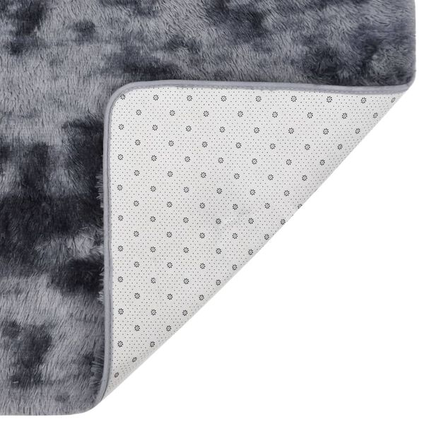 vidaXL Shaggy Rug Anthracite 170x120 cm