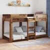 vidaXL Bunk Bed for Kids Old Wood 100 x 190 cm Engineered Wood