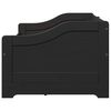 vidaXL Day Bed with 3 Drawers without Mattress IRUN Black 90x200 cm