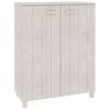 vidaXL Shoe Cabinet | White | Solid pine wood, MDF | Medium | Shoe Cabinet