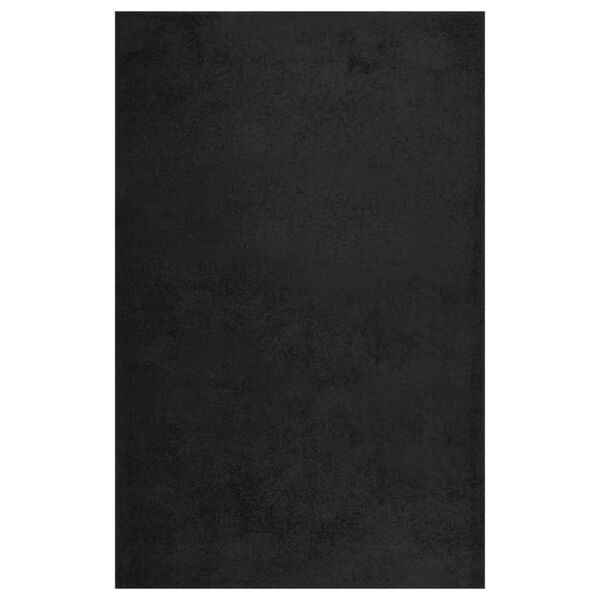 vidaXL Shaggy Rug High Pile Black 200x290 cm
