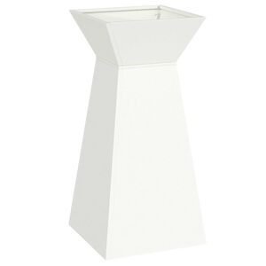 vidaXL Pillar Planter White 35 x 35 x 73 cm