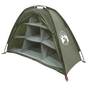 vidaXL Storage Tent Olive Green 120 x 50 x 70 cm Polyester and Steel