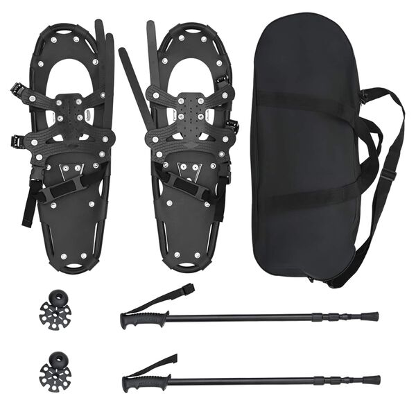 vidaXL Black 25 inches Aluminum and HDPE