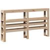 vidaXL Bed Frame without Mattress 75x190 cm Small Single Solid Wood Pine