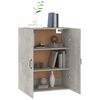 vidaXL Hanging Cabinet Concrete Grey 69,5x34x90 cm Engineered Wood