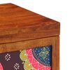 vidaXL Storage Box Multicolour 50 x 30 x 40 cm Solid acacia wood
