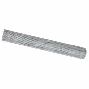 vidaXL Hexagon Fence Silver 1.2 x 50 m Galvanised steel