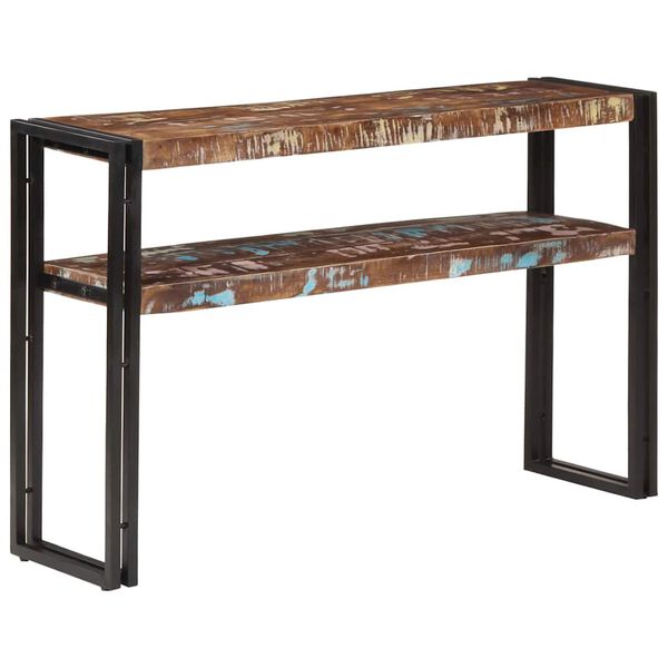 vidaXL Console Table 120x30x75 cm Solid Reclaimed Wood