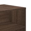 vidaXL TV Cabinet Brown Oak 120x40x40 cm Engineered Wood