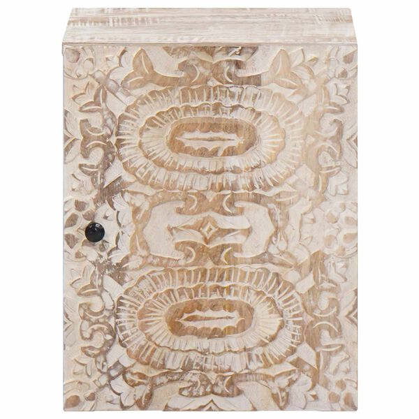 vidaXL Bathroom Hanging Cabinet with Storage White 38 x 33.5 x 48 cm