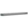 vidaXL Garden Raised Bed Galvanised Steel 544x100x36 cm Grey