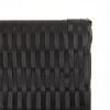 vidaXL Room Divider 5 Panels Black Poly Rattan