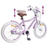 vidaXL Kids Bike 20'' for 6-11 Years Old Purple