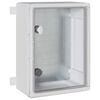 vidaXL Control Cabinet Grey 37 x 19.5 x 40 cm ABS Plastic