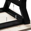 vidaXL Coffee Table Legs Y-Frame 90x30x43 cm Steel