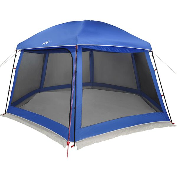vidaXL Pool Tent with Removable Fly & Mesh Walls Azure Blue 512x458 cm