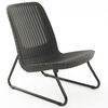 Keter Patio Furniture Set 3 Pieces Rio Graphite