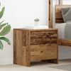vidaXL Bedside Cabinet Old Wood 45 x 34 x 44.5 cm Engineered Wood