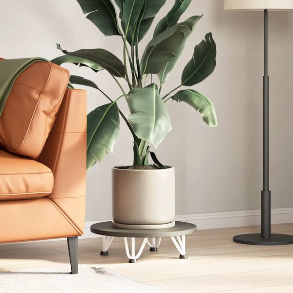 vidaXL Hairpin Legs for Coffee Table 4 pcs White 10 cm Solid Steel