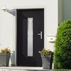 vidaXL Front Door Anthracite 98x190 cm PVC