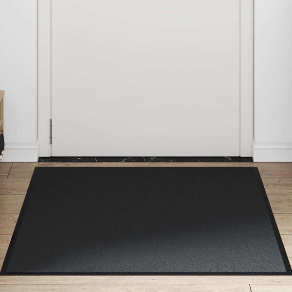 vidaXL Doormat Black 80x120 cm