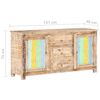 vidaXL Sideboard 151x40x75 cm Rough Acacia Wood