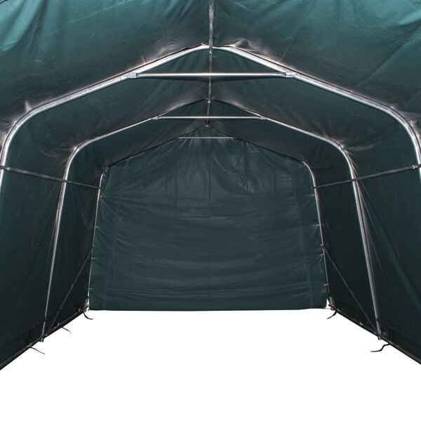 vidaXL Removable Livestock Tent PVC 550 g/m² 3.3x4.8 m Dark Green