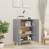 vidaXL Sideboard Grey Sonoma 70x34x90 cm Engineered Wood
