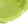 vidaXL Sandpits 2 pcs Green 77x87x21cm Plastic