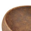 vidaXL Countertop Basin Brown Oval 59x40x15 cm Ceramic