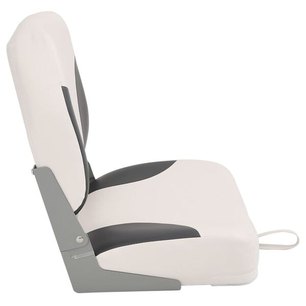 vidaXL Boat Seat with Fixing Strap Foldable 41x36x48 cm