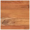 vidaXL Table Top 60x60x2,5 cm Square Solid Wood Acacia