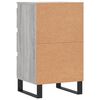 vidaXL Sideboard Grey Sonoma 40x35x70 cm Engineered Wood