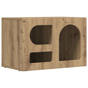 vidaXL TV Cabinet Artisan Oak 60 x 35 x 40 cm Engineered Wood