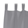 vidaXL Blackout Curtains with Rings 2 pcs Light Grey 140 x 140 cm