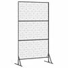 vidaXL Privacy Screen Grey 100 x 50 x 180 cm Steel