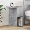 vidaXL End Table Concrete Grey 35 x 40 x 55 cm Engineered Wood