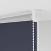 vidaXL Roller Blind Blackout Marine 45x210 cm Fabric Width 40.7 cm Polyester