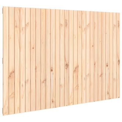 vidaXL Wall Headboard 166x3x110 cm Solid Wood Pine
