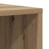 vidaXL TV Cabinet Set Wall-mounted 3 pcs Artisan Oak 37 x 35 x 107 cm