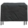vidaXL Furniture Cover Plain Black 60 x 60 x 45 cm Fabric