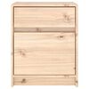 vidaXL Bedside Cabinet 40x31x50 cm Solid Pinewood