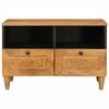 vidaXL TV Units with Shelf Light Brown 70 x 33 x 46 cm Engineered wood