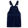 Kids' Overall Dress Corduroy Navy 92