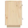 vidaXL Bedside Cabinet 40x34x55 cm Solid Wood Pine