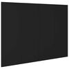vidaXL Bed Headboard Black 120x1,5x80 cm Engineered Wood
