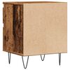 vidaXL Bedside Cabinet Old Wood 40x35x50 cm Engineered Wood