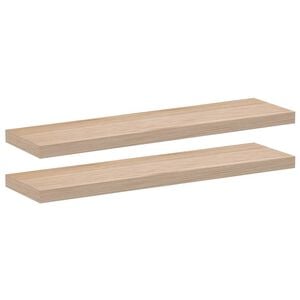 vidaXL Floating Shelves 2 pcs 90x23.5x4 cm Engineered Wood
