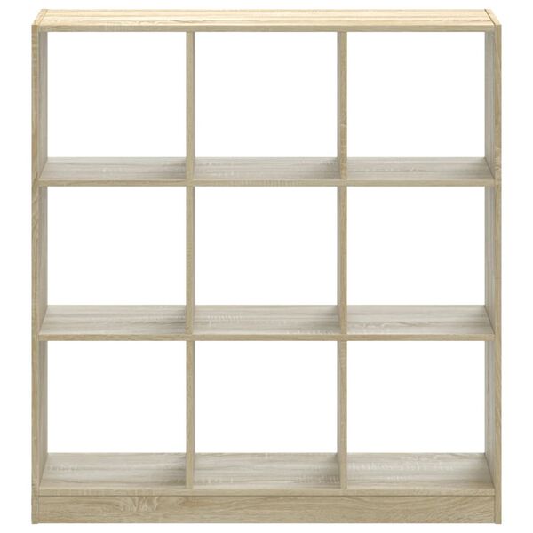 vidaXL Bookcase Sonoma Oak 102x32x108 cm Engineered Wood
